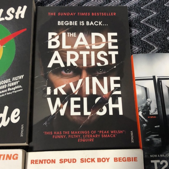 Irvine Welsh Trainspotting Books - Picture 6 of 7